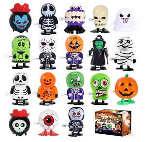 lot 64071 image: 18pcs Halloween Wind Up Toys Assortment for Halloween Party FavorsHalloween Toys for Treat Bag Stuffers Goody Bag Filler Halloween Treats Prizes - Retail $17