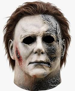 lot 64098 image: Adult Full Head Horror Mask with Hair Distressed Latex Costume Mask for Halloween Cosplay and Masquerade - Retail $18