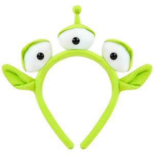 lot 64146 image: Halloween Headband, Alien Plush Headband for Adults, Costume Accessories for Theme Party Cosplay and Halloween - Retail $8