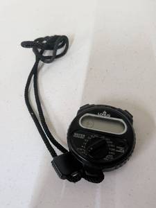 lot 45 image: Lorus Sports Timer Water Resistant Stopwatch with Lanyard
