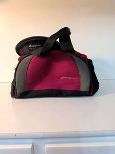 lot 52 image: Eddie Bauer Luggage Shoulder Bag Red Black Gray