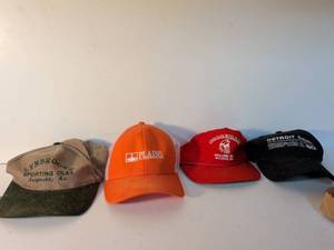 lot 61 image: 4 Branded Baseball Caps Lot Lynnbrooke Plains Morseman Detroit Diesel