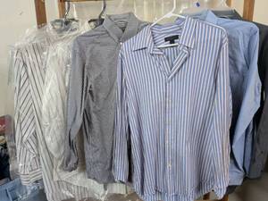 lot 148 image: Mens Button-Up Dress Shirts Lot 5 Pieces Express Design Studio Arrow Stafford