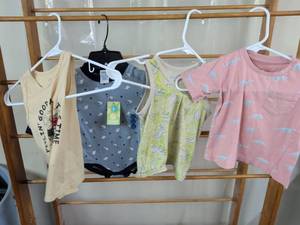 lot 152 image: Kids Clothing Lot Eighty Eight Brand Gymboree Carters 2T Toddler Shirts