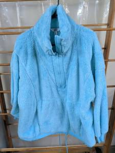 lot 167 image: Lab Joy Fleece Pullover Half-Zip Light Blue XL