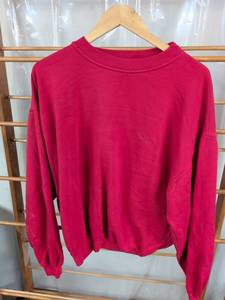lot 187 image: Wrangler Red Long Sleeve Sweatshirt