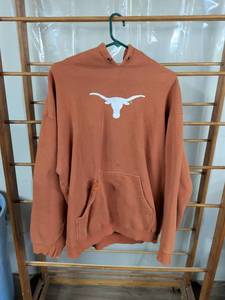lot 208 image: Hooded Sweatshirt with Longhorn Logo 2XL