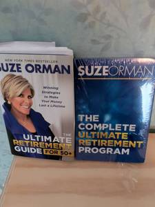 lot 170 image: Suze Orman 2 Books Ultimate Retirement Guide For 50 Complete Ultimate Retirement Program