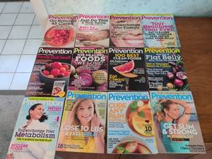 lot 178 image: Prevention Magazine Lot 11 Issues 2014-2016