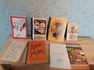 lot 179 image: Lot of 8 Community Church Recipe Cookbooks Collection