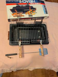 lot 226 image: Hibachi Stamped Steel Size 10 x 17 in x 9 12 in
