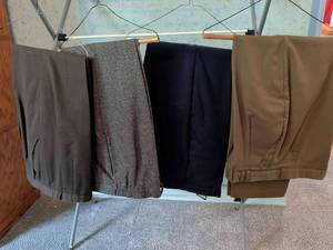 lot 242 image: Lot of 4 women Dress Pants Size 14 Multiple Colors