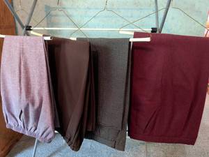 lot 252 image: Four pairs of womens dress pants
