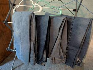 lot 257 image: Lot of 4 Denim Jeans Pants Size 14 Medium