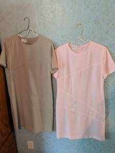 lot 269 image: Worthington Womens Short Sleeve T-Shirt Dress Size 10 Lot of 2