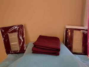 lot 318 image: Royal Velvet Ally Rod-Pocket Panel Curtain 50 x 63 in
