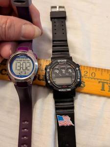 lot 387 image: Armitron Sports Quartz Digital Watch Lot with World Time Auto Calendar