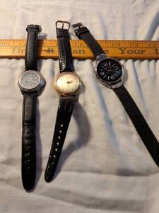 lot 406 image: Timex Expedition, Hamilton Electric & Anne Klein Wristwatches Lot of 3