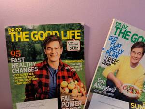 lot 410 image: Dr. Oz The Good Life Magazine Collection Lot 9 Issues