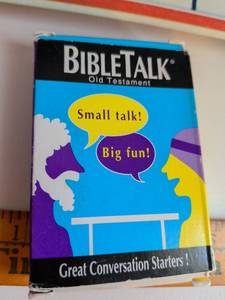 lot 453 image: Parker Brothers Sorry Slide Pursuit Game with Bible Talk Old Testament Cards