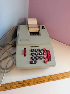 lot 455 image: Hermes HERMES 5 Electric Printing Calculator with Paper Tape