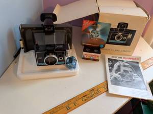 lot 458 image: Polaroid ColorPack II Land Camera with Original Box and Accessories