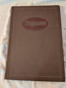 lot 494 image: Graumaroon 1923 Yearbook