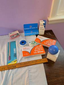 lot 517 image: Health & Beauty Lot Bacitracin Ointment CeraVe COVID Test Tape Callus Remover