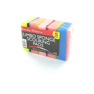 lot 709 image: Scouring Sponge Pad Set Counter Top Display