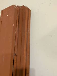 lot 783 image: Terracotta Roof Ridge Tiles Multiple
