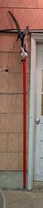 lot 803 image: Bully Pruning Saw with Red Handle and Pulley System