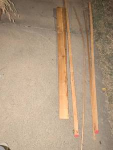lot 886 image: Lumber & Wood Boards Mixed Lot 6 Pieces