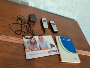 lot 898 image: Nokia TracFone 2 Mobile Phones with Charger and Manuals