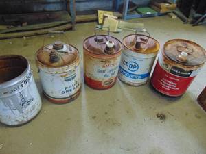 lot 3317 image: Massey and COOP buckets