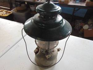 lot 3333 image: Big hat Coleman lantern