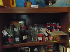lot 3400 image: Coca- Cola Shelf