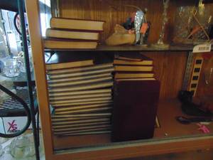 lot 3454 image: All Time Life Books in Cabinet -