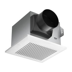 lot 18166 image: Tech Drive Bathroom Fan,80 CFM 1.5 Sone,4 Inch Duct,Very Quiet - Retail $48