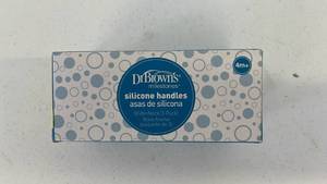 lot 18201 image: Dr Browns Milestones Silicone Handles Wide-Neck 3-Pack - Retail $0