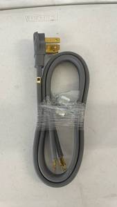 lot 18203 image: Lifetime 240V Electric Range Power Cord with 50 Amp Plug - Retail $0