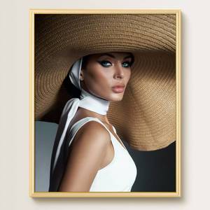 lot 18237 image: euwazram Modern Gold 22x28 Frame - Single Frame, 22 x 28 Poster Frame for Artwork, Puzzles, Photos and Movie Posters Picture Frames, Perfect Christmas Frame - Retail $35