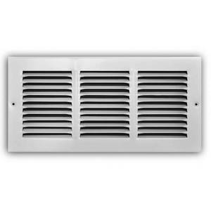 lot 18264 image: 14 In. X 6 In. Steel Return Air Grille In White - Retail $26
