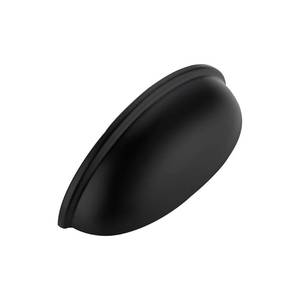 lot 18291 image: Ravinte Matte Black Drawer Pulls Cabinet Cup Pulls 3 Inch 10 Pack - Retail $50