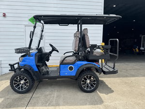 lot 68003 image: OFF-ROAD GOLF CART (CK-GC22S-BLUE) - Retail $0