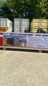 lot 68029 image: 20x11FT Livestock Shed (SK-LS20)