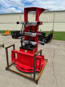 lot 68038 image: Hydraulic Feller Buncher Attachment for Skid Steer Loaders (CK-FB77)