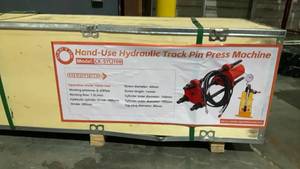 lot 70039 image: HAND-USE HYDRAULIC TRACK PIN PRESS MACHINE (CK-SYLJ100)