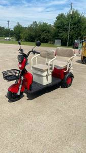 lot 72036 image: High-End Mini Golf Cart (MGC40-RED)