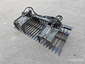 lot 73033 image: Arteer  84in Rock Skid Steer Grapple Bucket RGB-84W