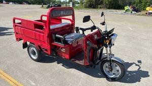 lot 74002 image: IRET13-RED - IRanch Electric Cargo Tricycle  (RED)